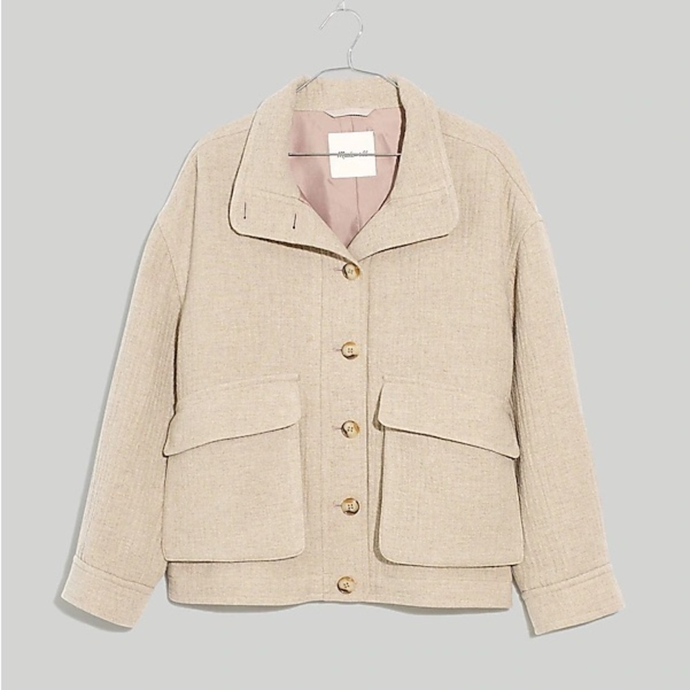 Madewell Clairmont Crop Jacket size 2X